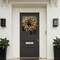 Spring Summer Wreath for Front Door 22 Inch Artificial Tulips Wreath with Eucalyptus Leaves Lavender Ferns Colorful Silk Flowers Butterflies for Home Farmhouse Indoor Outdoor Wall Decor
